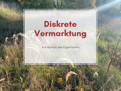 Diskrete Vermarktung - Bauland mit Projektierung für ein Mehrzweckhaus 