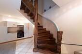 Historische Treppe im Hinterhaus - 