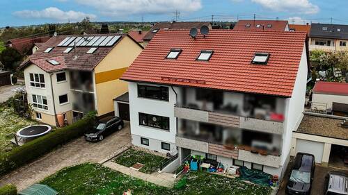 Ansicht Süd, Rößeweg - VERKAUFSSTART in Gärtringen: Rentables Mehrfamilienhaus in Bestlage