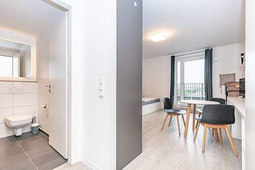 Fluransicht - 1 Zimmer Etagenwohnung in Berlin