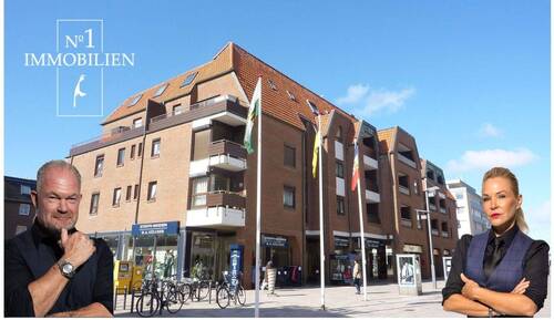 . - Kl. Meerblick, moderne 2 Zimmer Ferienwohnung m. Garage u. Keller