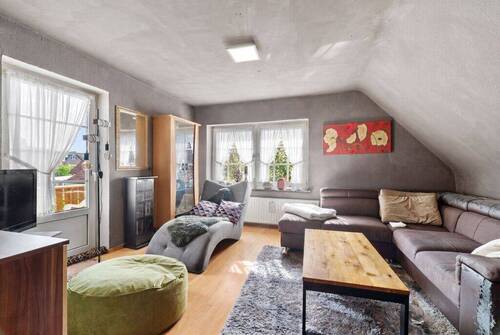 Wohn-,Schlafzimmer im 1.OG - 