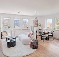 Provisionsfrei: Moderne, sanierte und lichtdurchflutete 2-Zimmer-Wohnung mit zwei Balkonen - Filderstadt Plattenhardt