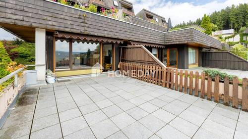 Balkon 2 - 2 Zimmer Terrassenwohnung in Schonach im Schwarzwald