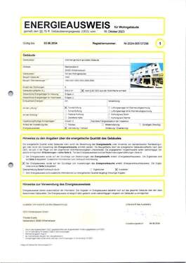 Energieausweis Seite 1 - 