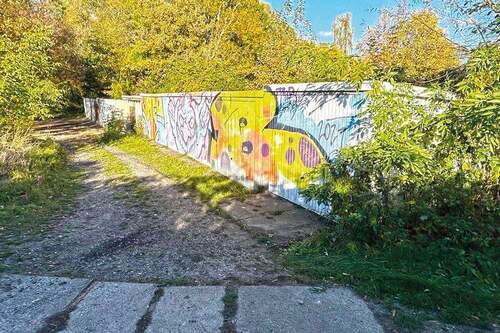 Garagen Wegansicht - Grundstück in Wismar