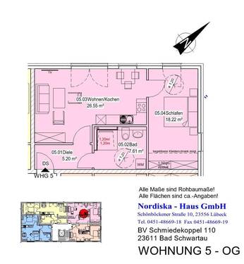 WHG 5.jpg - 2 Zimmer Etagenwohnung zum Kaufen in Bad Schwartau