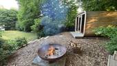Gartensauna mit Lounge - 