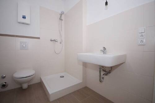 Badezimmer - Etagenwohnung mit 39,00 m² in Minden zur Miete