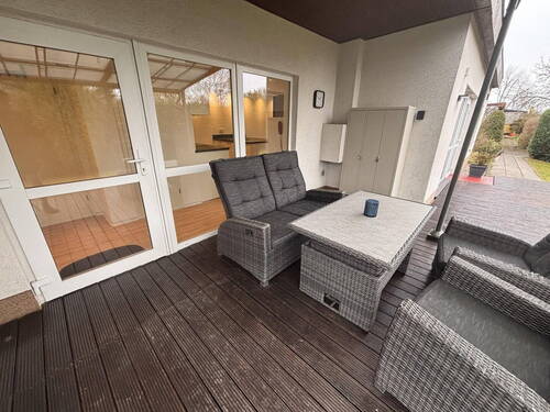 Terrasse - 4 Zimmer Mehrfamilienhaus, Wohnhaus in Kuchelmiß