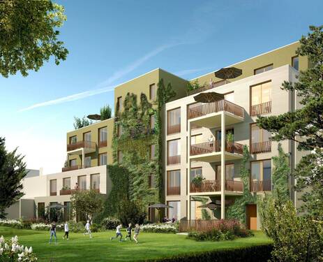 Gartenperspektive.jpg - 3 Zimmer Etagenwohnung zum Kaufen in Leipzig