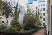Begrünter Innenhof - 2 Zimmer Gewerbeobjekt (Büro, Produktion, Verkauf) in Berlin