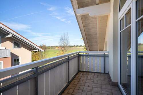 Weitblick vom Balkon - 