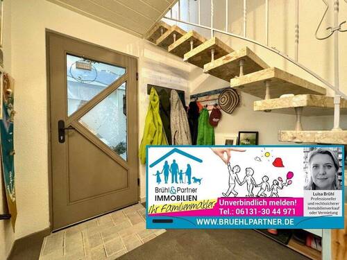 Eingangsbereich - Mehrfamilienhaus, Wohnhaus mit 88,10 m&sup2; in Partenheim zum Kaufen