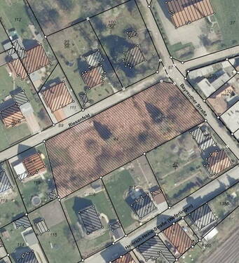 Luftbild des Gesamtgrundstücks - 4 attraktive Baugrundstücke in Weferlingen Riesenfeld - sofort verfügbar