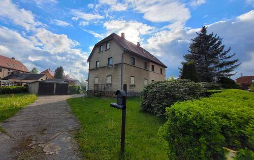 GW1 Einfahrt.jpg - Doppelhaushälfte in Sohland a. d. Spree zum Kaufen