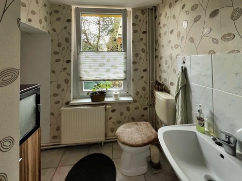 Badezimmer 1 EG - Reihenendhaus mit 139,00 m² in Oschersleben zum Kaufen