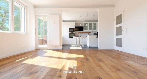 Wohn- und Küchenbereich - 3 Zimmer und 100 m² pure Wohnästhetik - stilvoll bis ins Detail