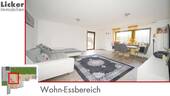 Wohn-Essbereich - 4 Zimmer Terrassenwohnung zum Kaufen in Leutenbach