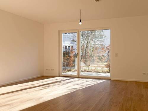 Wohnbereich - Traumhafte 1-Zimmer-Wohnung mit Terrasse