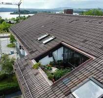 See- und Gebirgsblick ... Dachgeschoss-Wohnung in zentraler Lage - Murnau