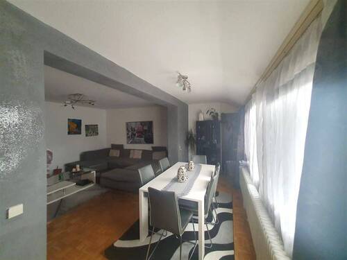 Wohnzimmer - Etagenwohnung in Rheinstetten zum Kaufen