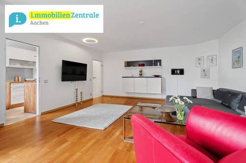Wohnzimmer - 3 Zimmer Etagenwohnung in Aachen