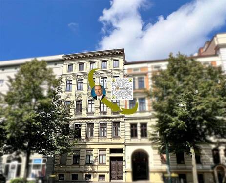 Strassenansicht - Vermietete Attraktive 3-R-Wohnung in Magdeburg Nähe Domplatz