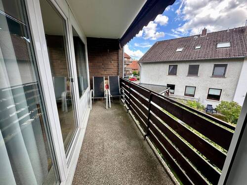 Loggia - Etagenwohnung mit 62,00 m&sup2; in Bad Nenndorf zur Miete