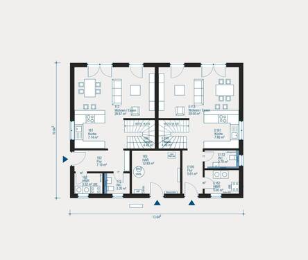 Intelligente Raumaufteilung - 