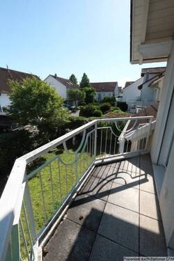 Balkon mit Ausblick nach Westen - 
