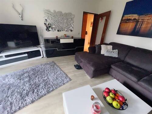 Wohnzimmer - Etagenwohnung mit 63,00 m² in Ahrensburg zur Miete