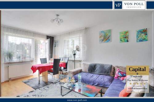 VP Titelbild - 3-Zimmer-Wohnung mit Balkon & Terrasse in zentraler Lage