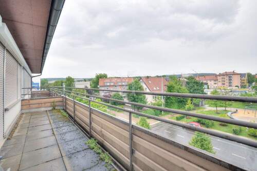 Terrasse - 3 Zimmer Etagenwohnung in Heilbronn