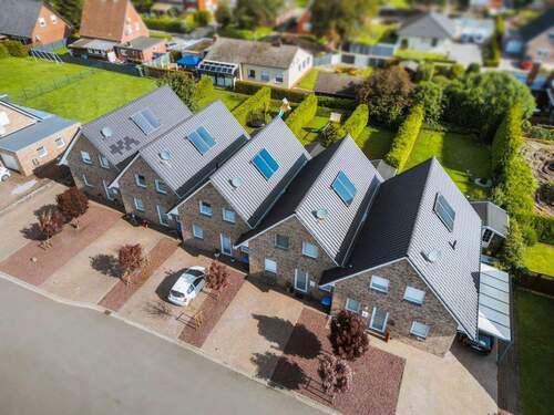 Frontansicht - Vollvermietetes Reihenhausensemble - modernes Wohninvestment in Westoverledingen