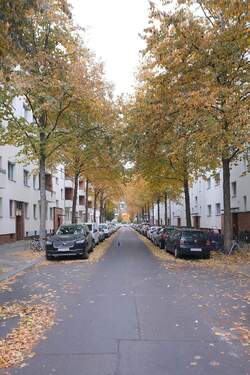 Blick in der Straße - 