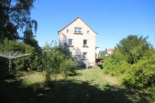 Gartenansicht - Mehrfamilienhaus, Wohnhaus mit 210,00 m&sup2; in Pößneck zum Kaufen