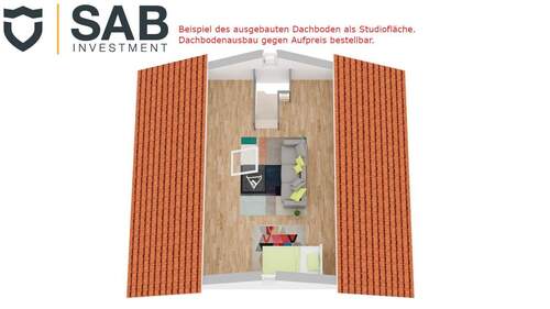 Dachboden, optional mit Ausbau - 