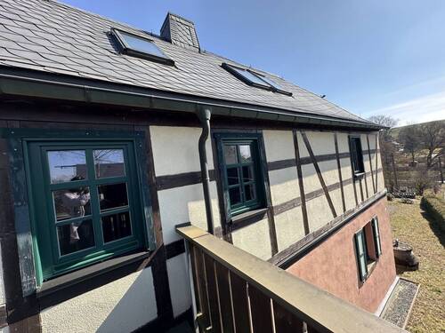 Detail Fachwerk und Dach - 