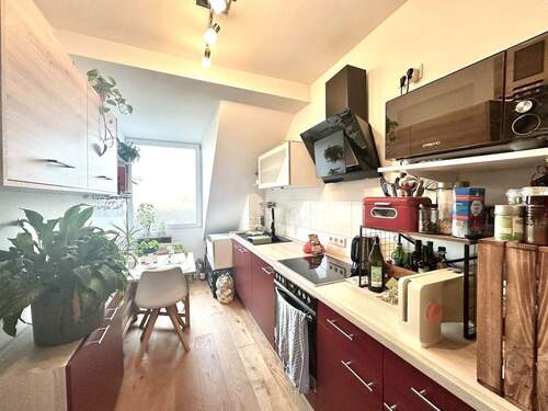 Küche Wohnung Dachgeschoss - 