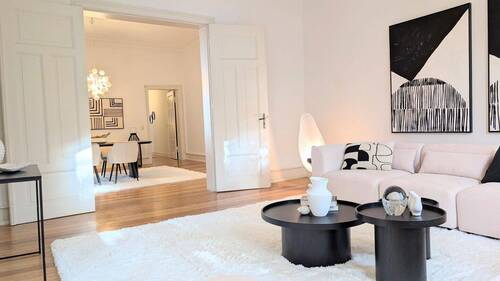 Wohnzimmer 3 - 5 Zimmer Etagenwohnung in Lüneburg