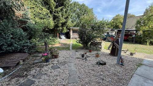 Terrasse am Eingang - 
