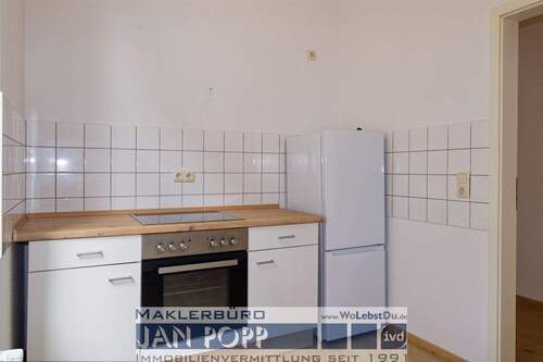 Küche mit EBK - Etagenwohnung mit 77,10 m&sup2; in Greiz zur Miete