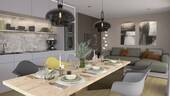 Wohnbereich Visualisierung - 3 Zimmer Etagenwohnung in Mittenwald