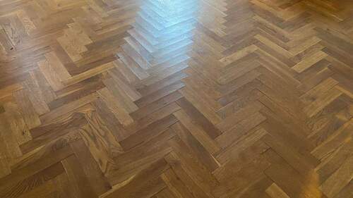 Detail Parkett Wohnzimmer - 