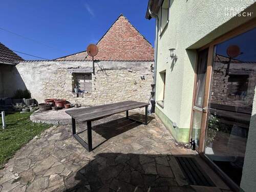 Garten Natursteinterrasse EG - 