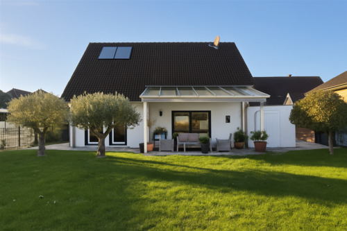 Haus mit Garten - 
