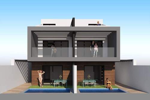 Bild 4 - Doppelhaushälfte mit 81,00 m&sup2; in San Javier zum Kaufen