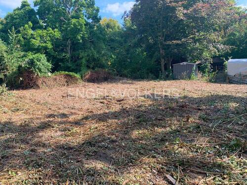 Blick nach Osten - Grundstück in Hamburg