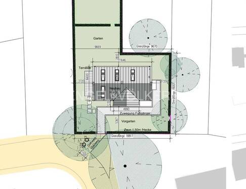 Planung laut Baugenehmigung - 
